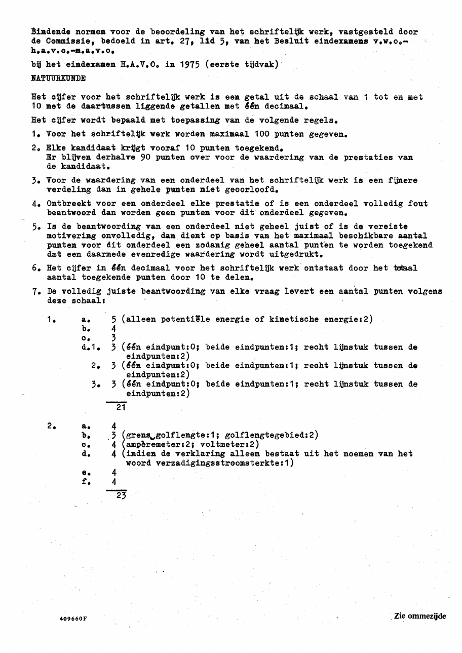 beoordelingsmodel bladzijde 1