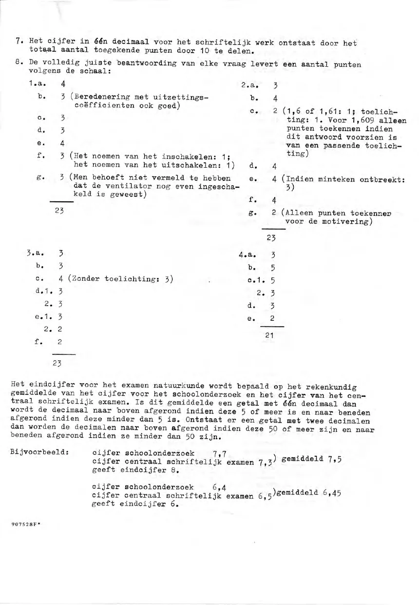 beoordelingsmodel bladzijde 2