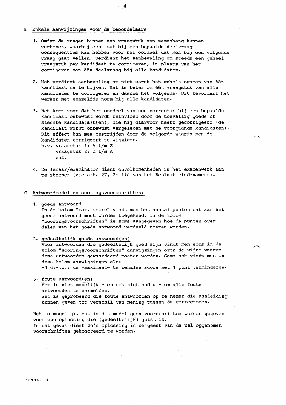 beoordelingsmodel bladzijde 4