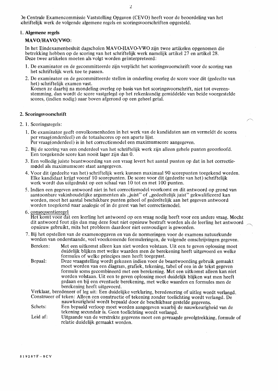 beoordelingsmodel bladzijde 2