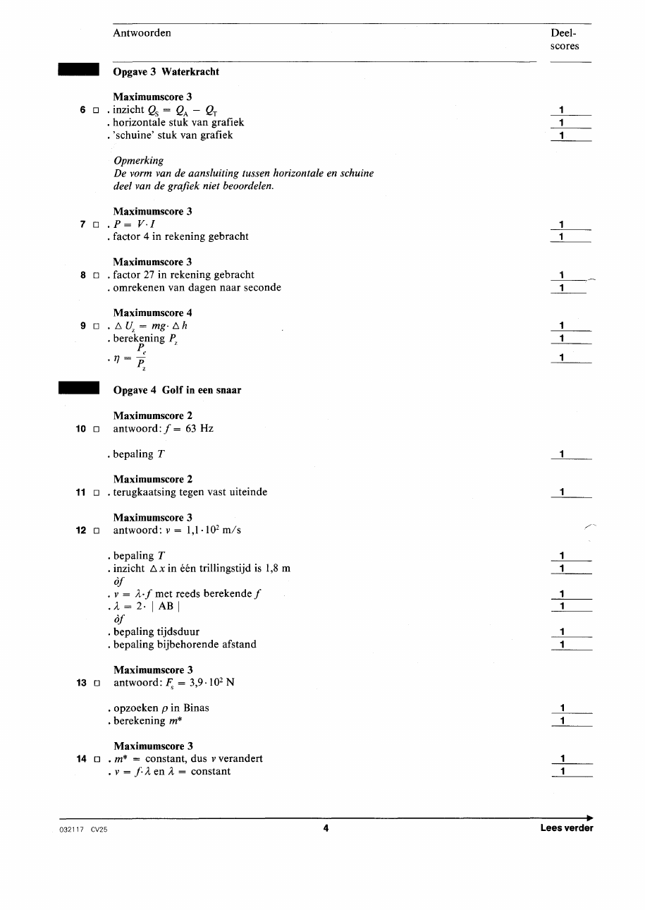 beoordelingsmodel bladzijde 4
