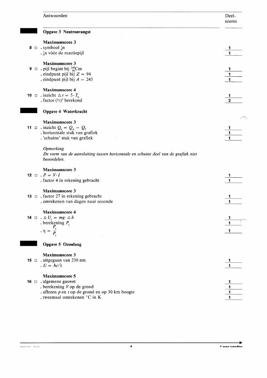beoordelingsmodel bladzijde 4