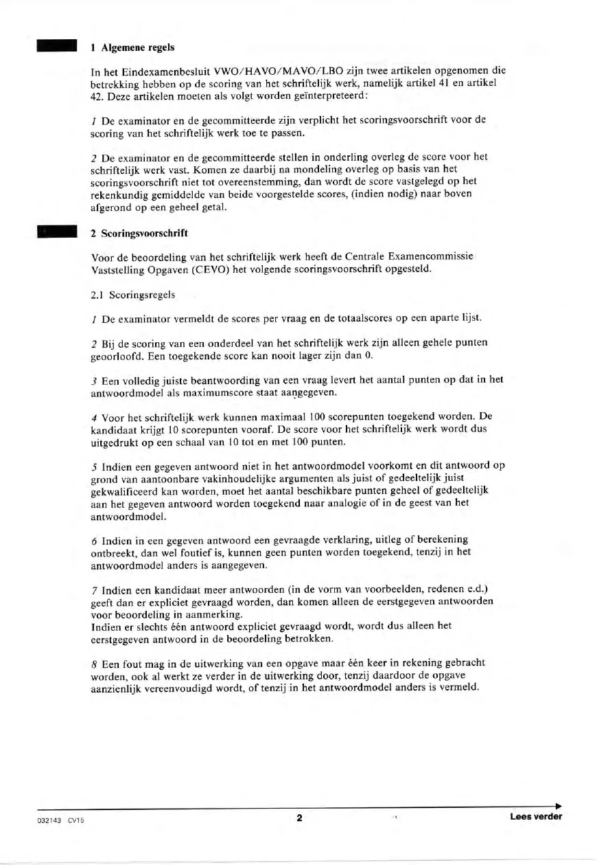 beoordelingsmodel bladzijde 2