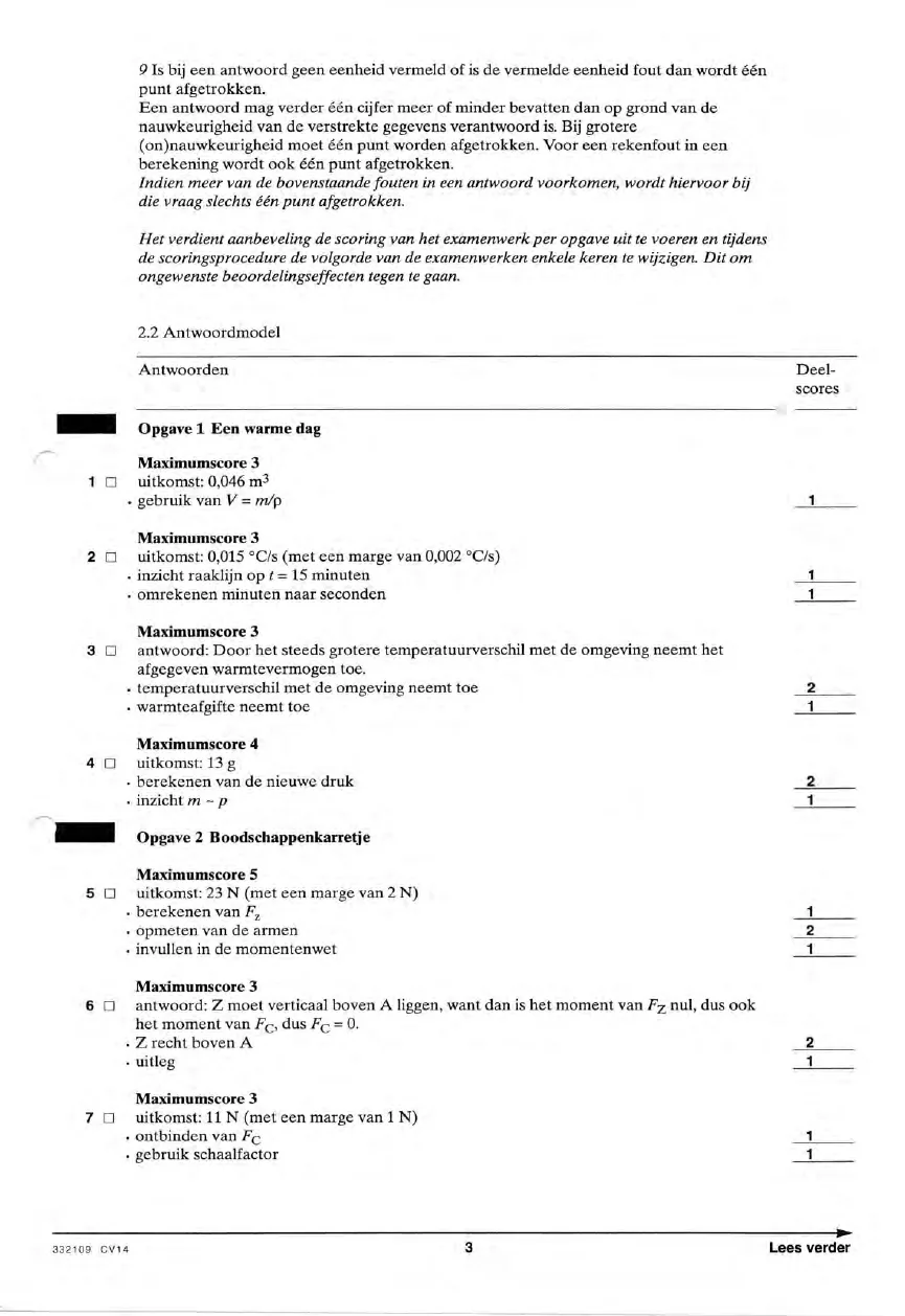 beoordelingsmodel bladzijde 3