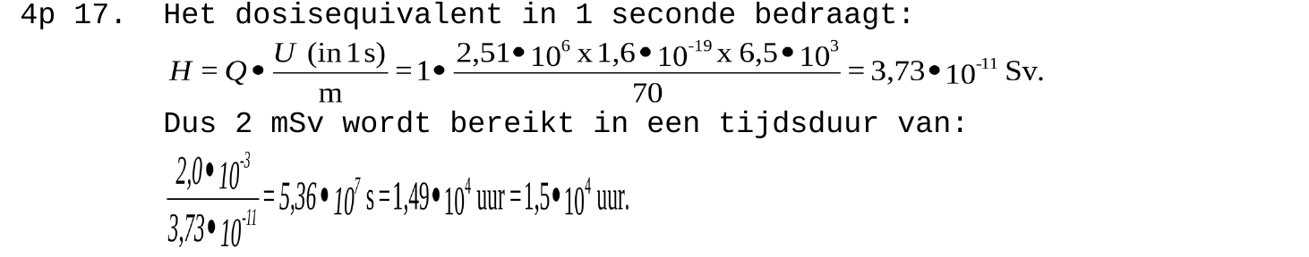 beoordelingsmodel vraag 17