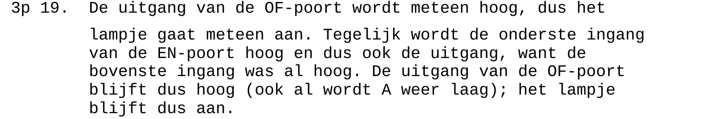 beoordelingsmodel vraag 19