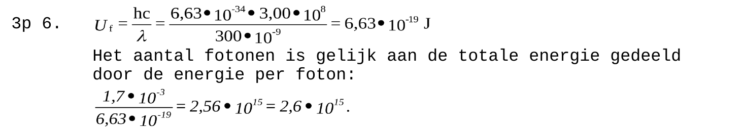 beoordelingsmodel vraag 6