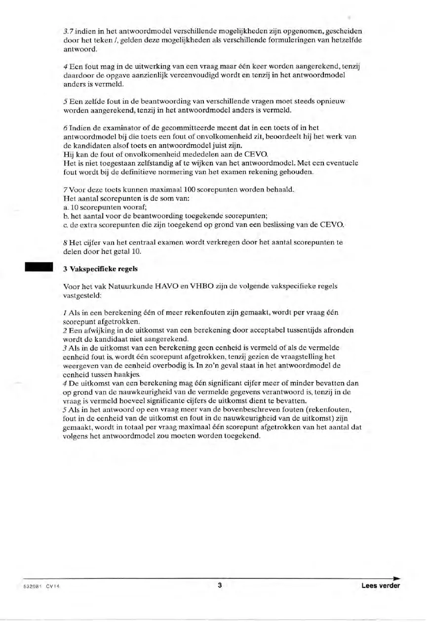 beoordelingsmodel bladzijde 3
