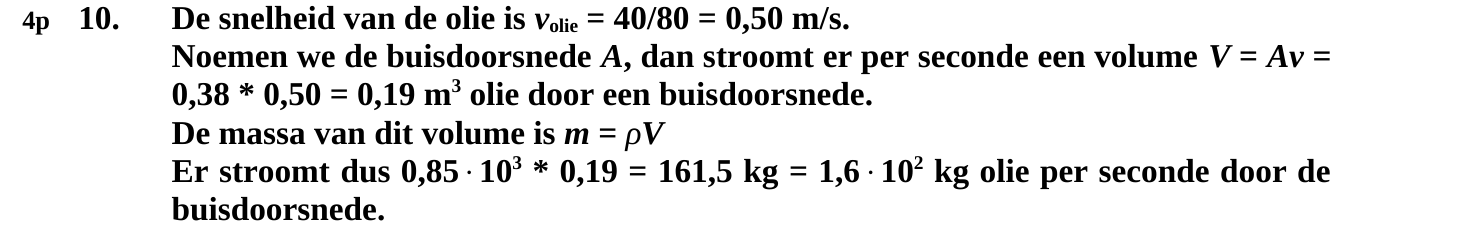 beoordelingsmodel vraag 10