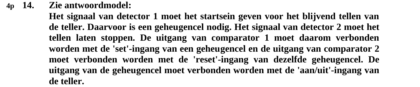 beoordelingsmodel vraag 14