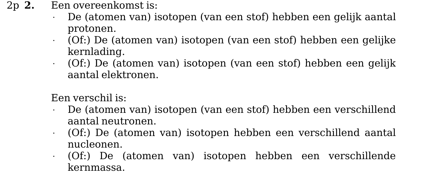 beoordelingsmodel vraag 2