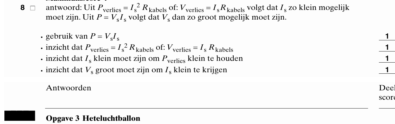 beoordelingsmodel vraag 8