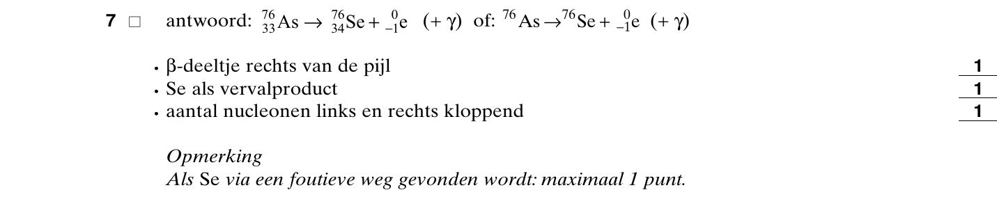 beoordelingsmodel vraag 7