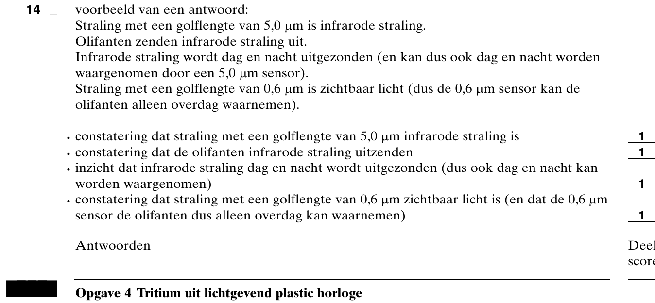 beoordelingsmodel vraag 14