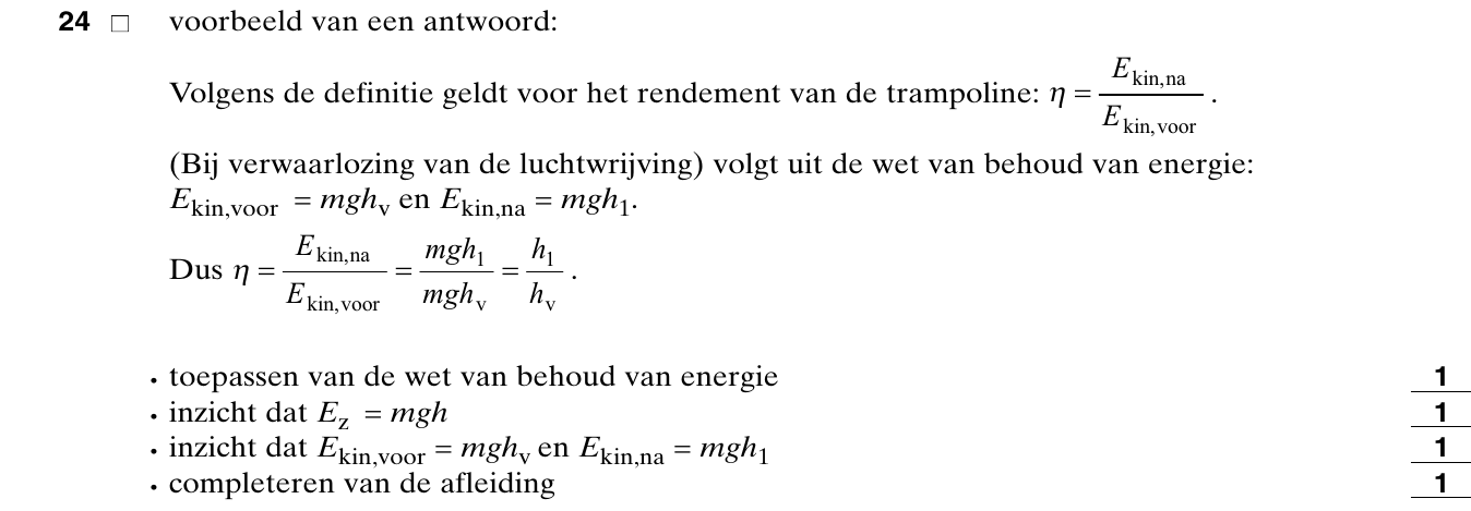 beoordelingsmodel vraag 24