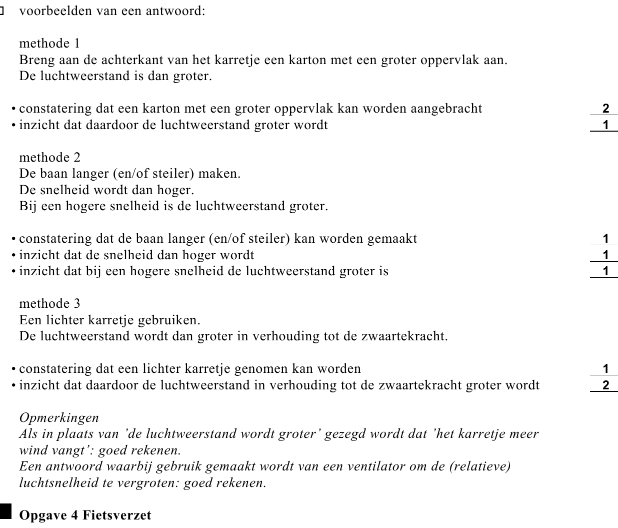 beoordelingsmodel vraag 15