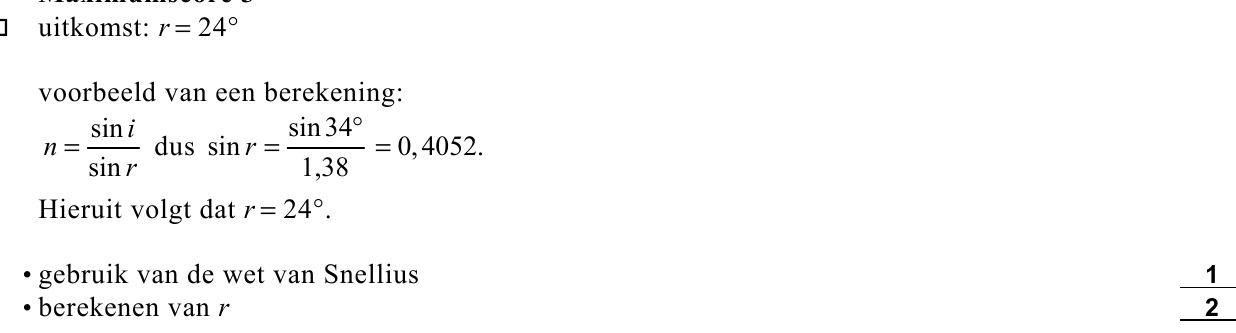 beoordelingsmodel vraag 21