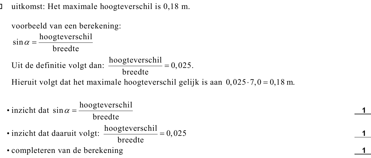 beoordelingsmodel vraag 14