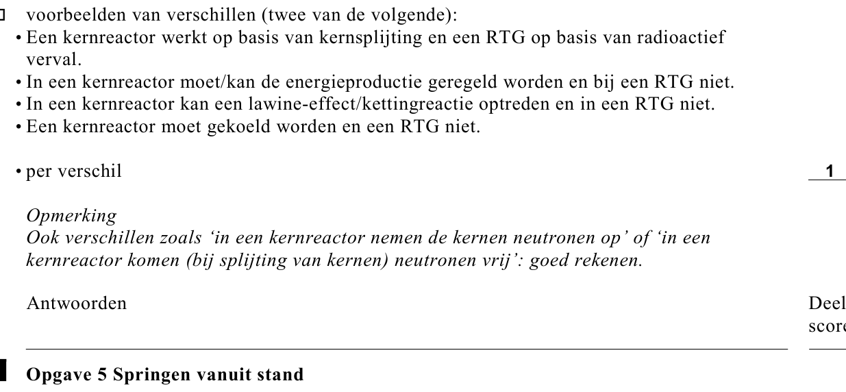 beoordelingsmodel vraag 18