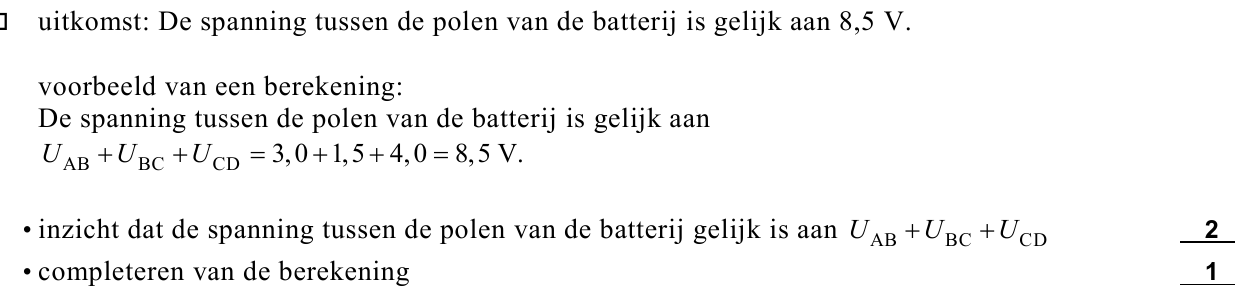 beoordelingsmodel vraag 16