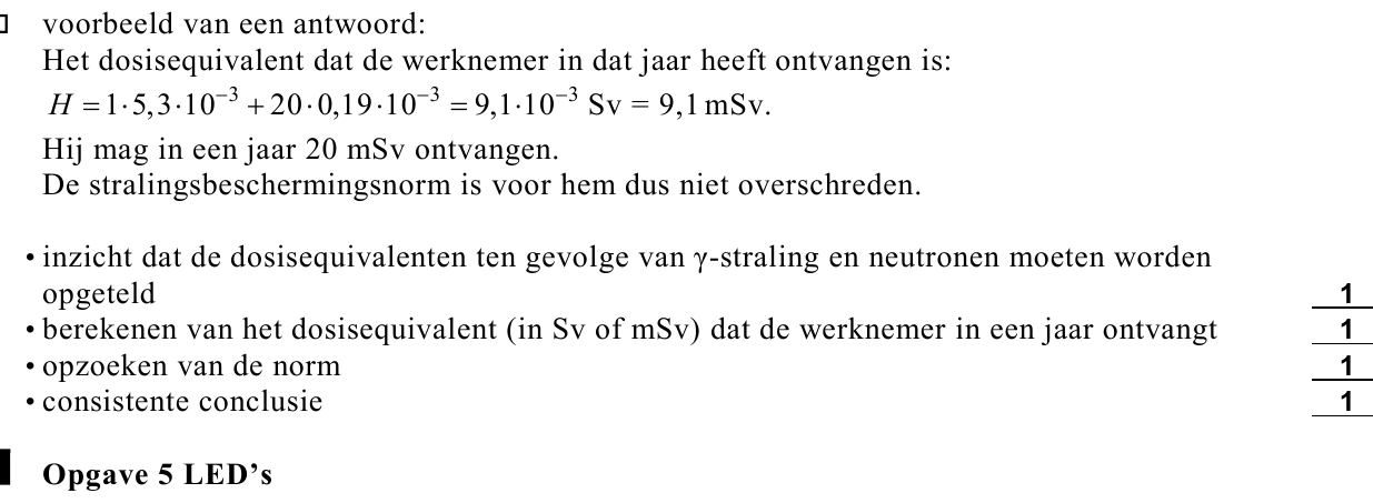 beoordelingsmodel vraag 19