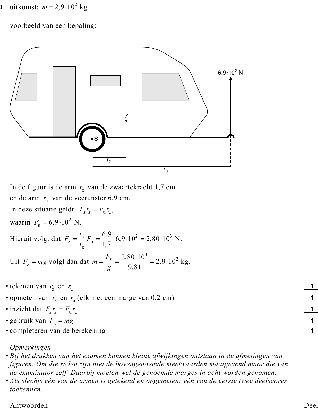 beoordelingsmodel vraag 5