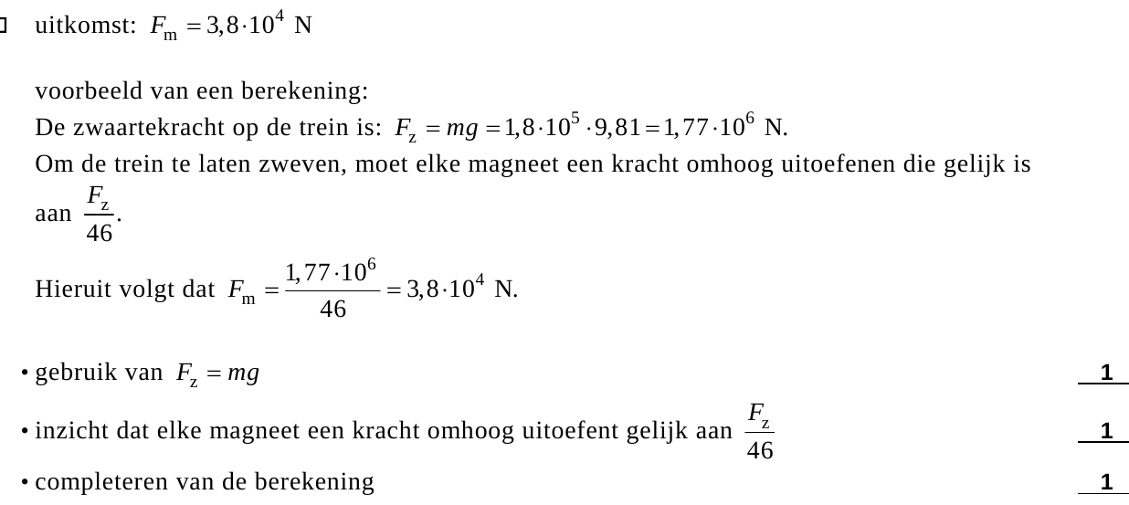 beoordelingsmodel vraag 9