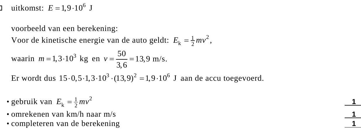 beoordelingsmodel vraag 22