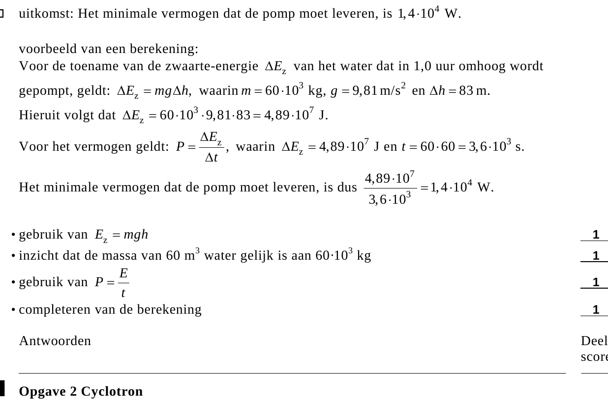 beoordelingsmodel vraag 5