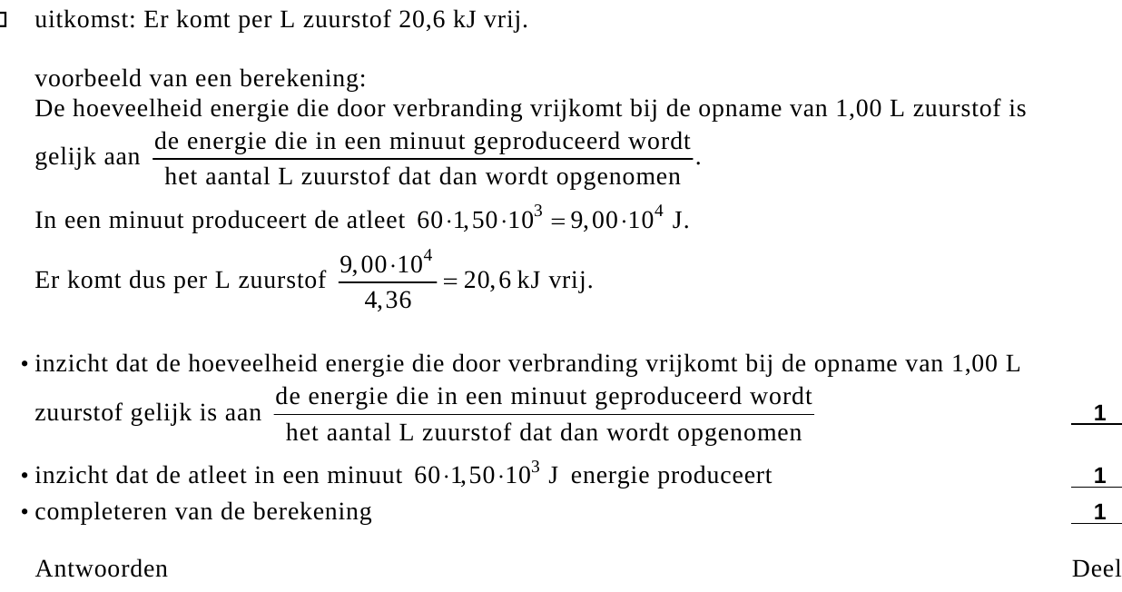 beoordelingsmodel vraag 2