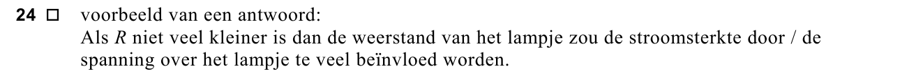 beoordelingsmodel vraag 24