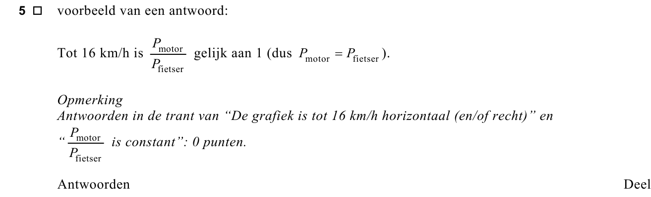 beoordelingsmodel vraag 5