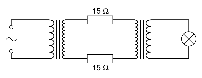 15 Ω 15 Ω