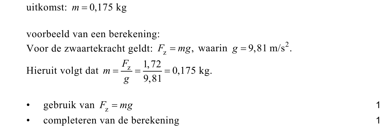 beoordelingsmodel vraag 15