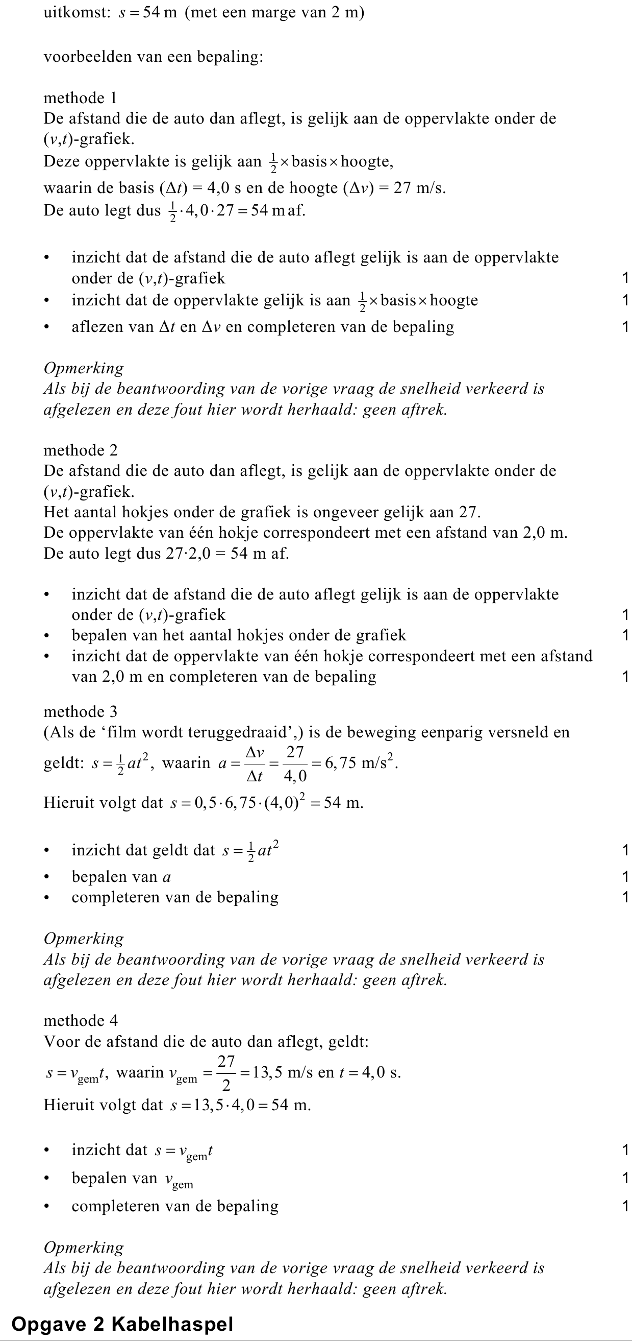 beoordelingsmodel vraag 5