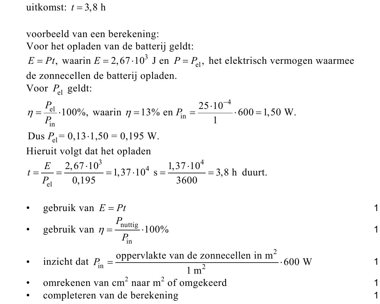 beoordelingsmodel vraag 2