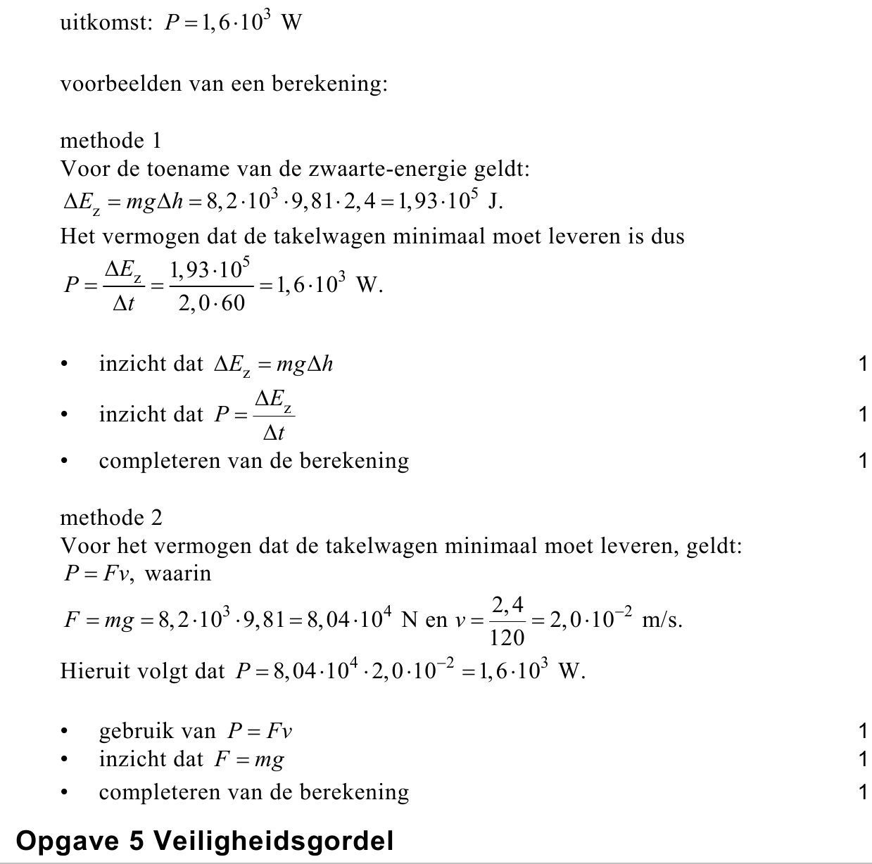 beoordelingsmodel vraag 21