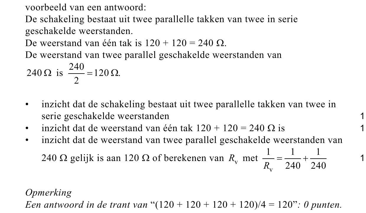 beoordelingsmodel vraag 14