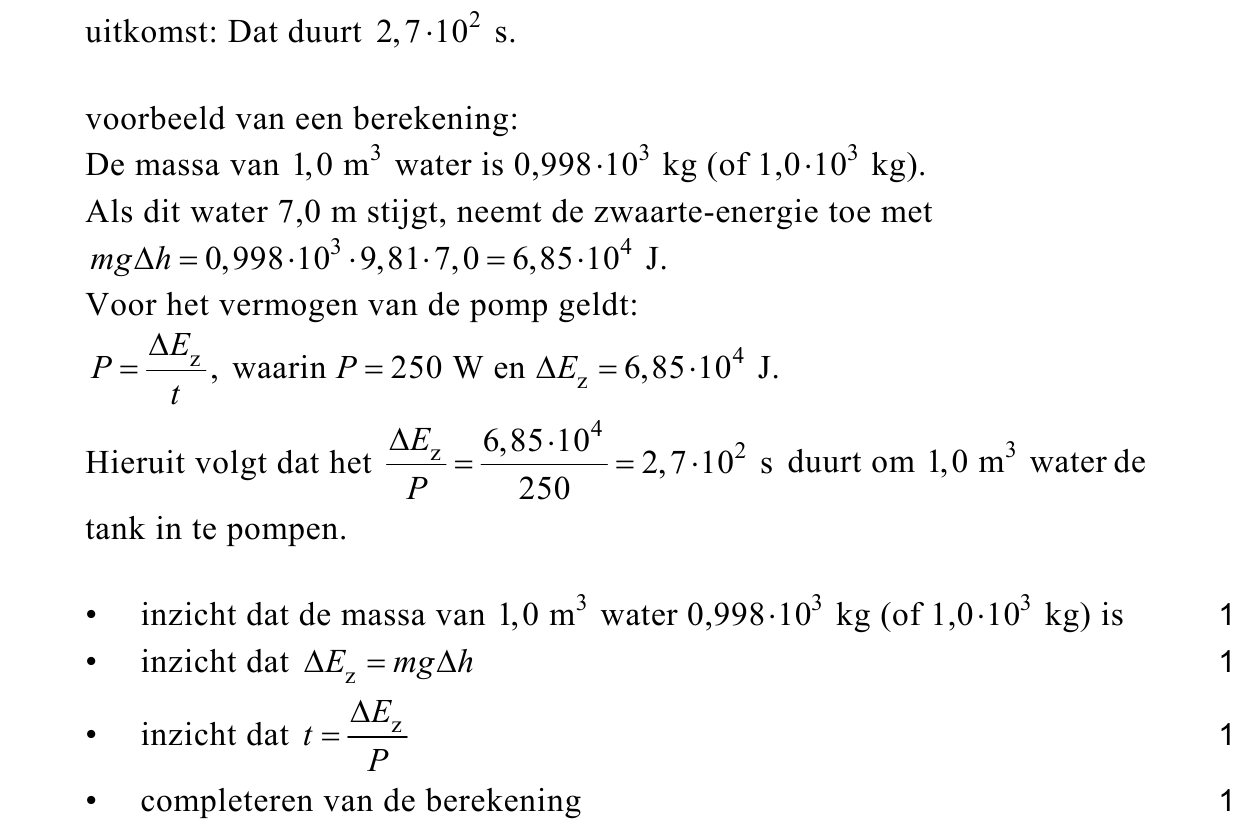 beoordelingsmodel vraag 20