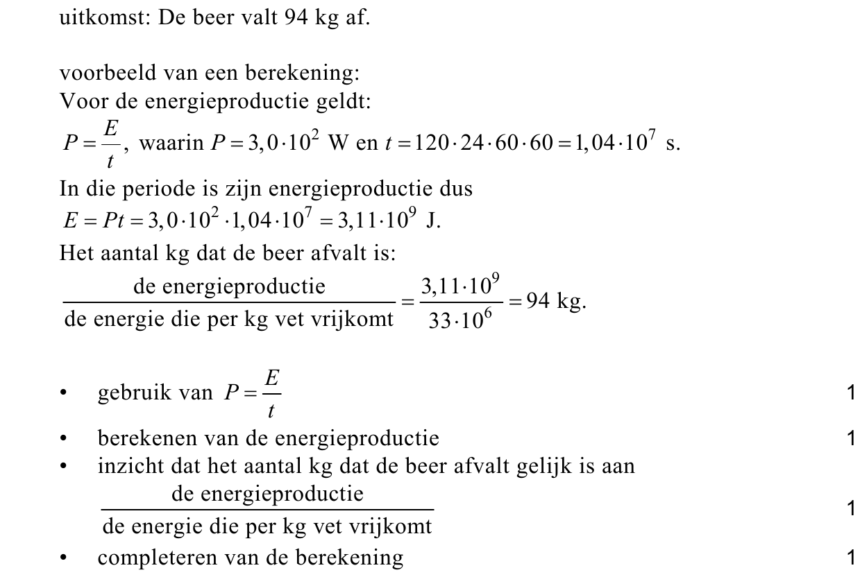 beoordelingsmodel vraag 18