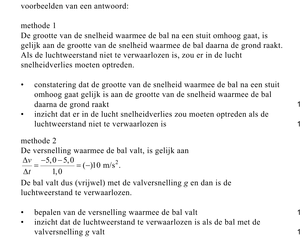 beoordelingsmodel vraag 6