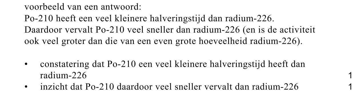 beoordelingsmodel vraag 16