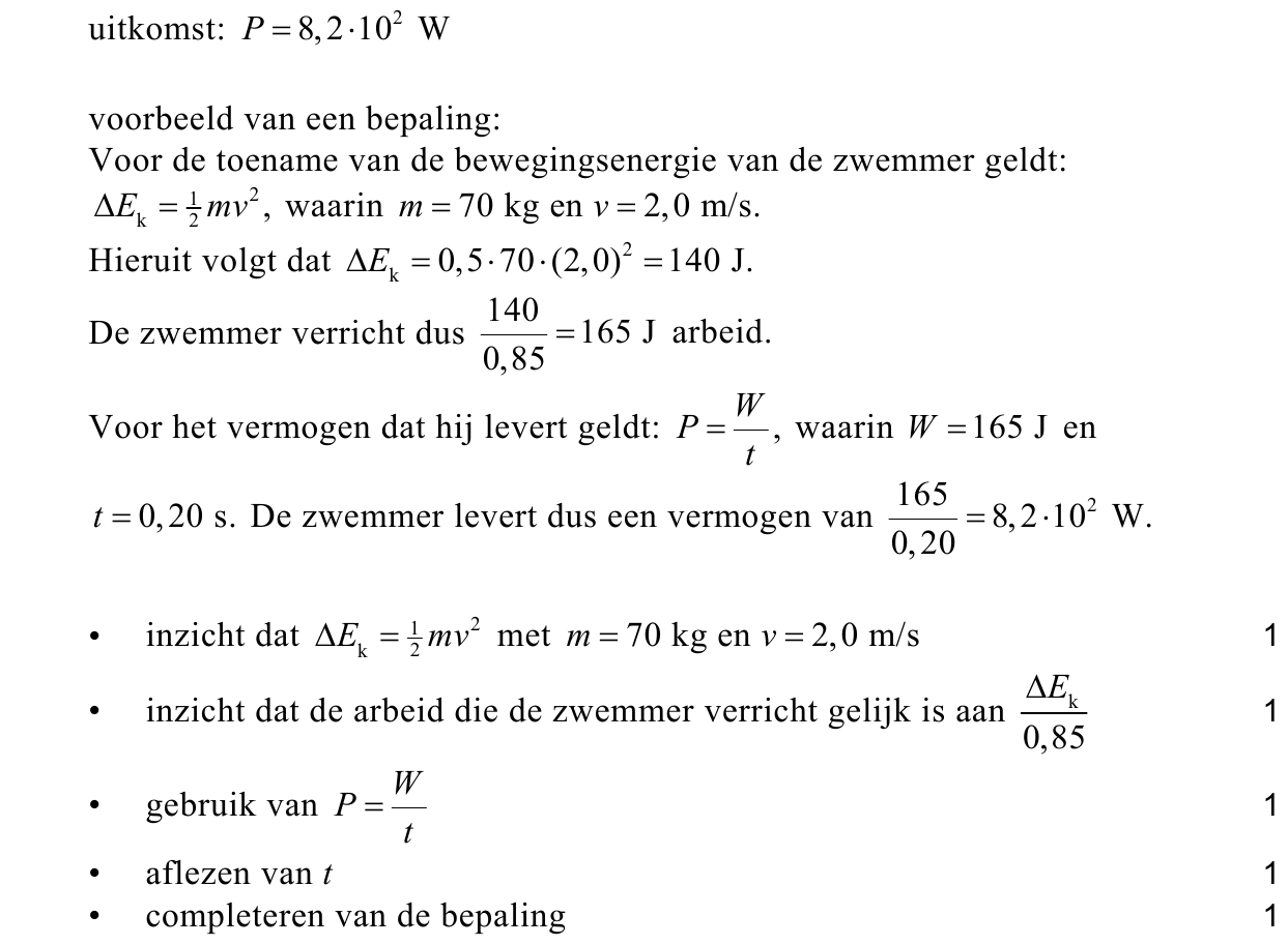 beoordelingsmodel vraag 4