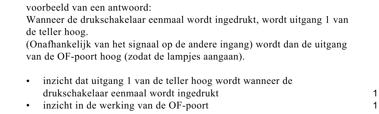 beoordelingsmodel vraag 19