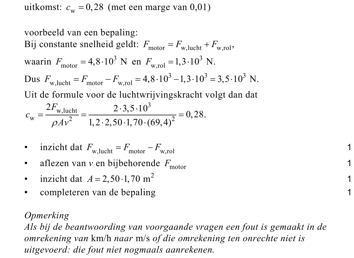 beoordelingsmodel vraag 17