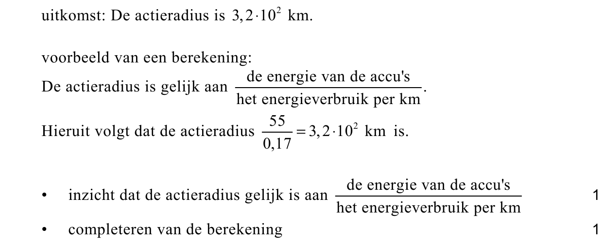 beoordelingsmodel vraag 1
