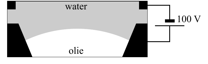 water 100 V olie