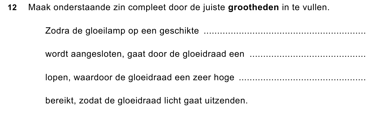uitwerkbijlage bij vraag 12