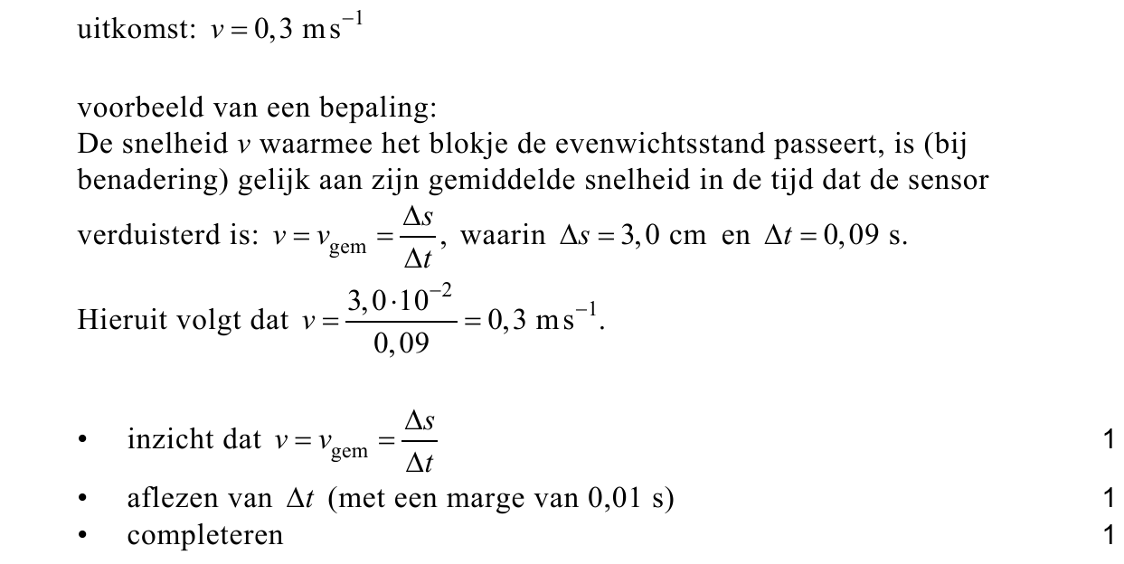 beoordelingsmodel vraag 18