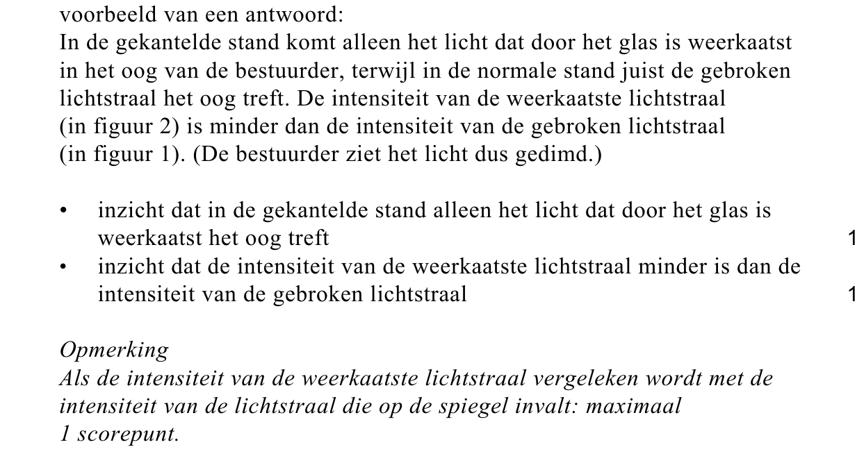 beoordelingsmodel vraag 24